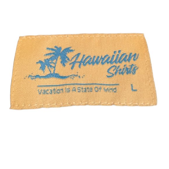 Men's Large Vintage Hawaiian Shirt Vacation is a State of Mind - Picture 3 of 3